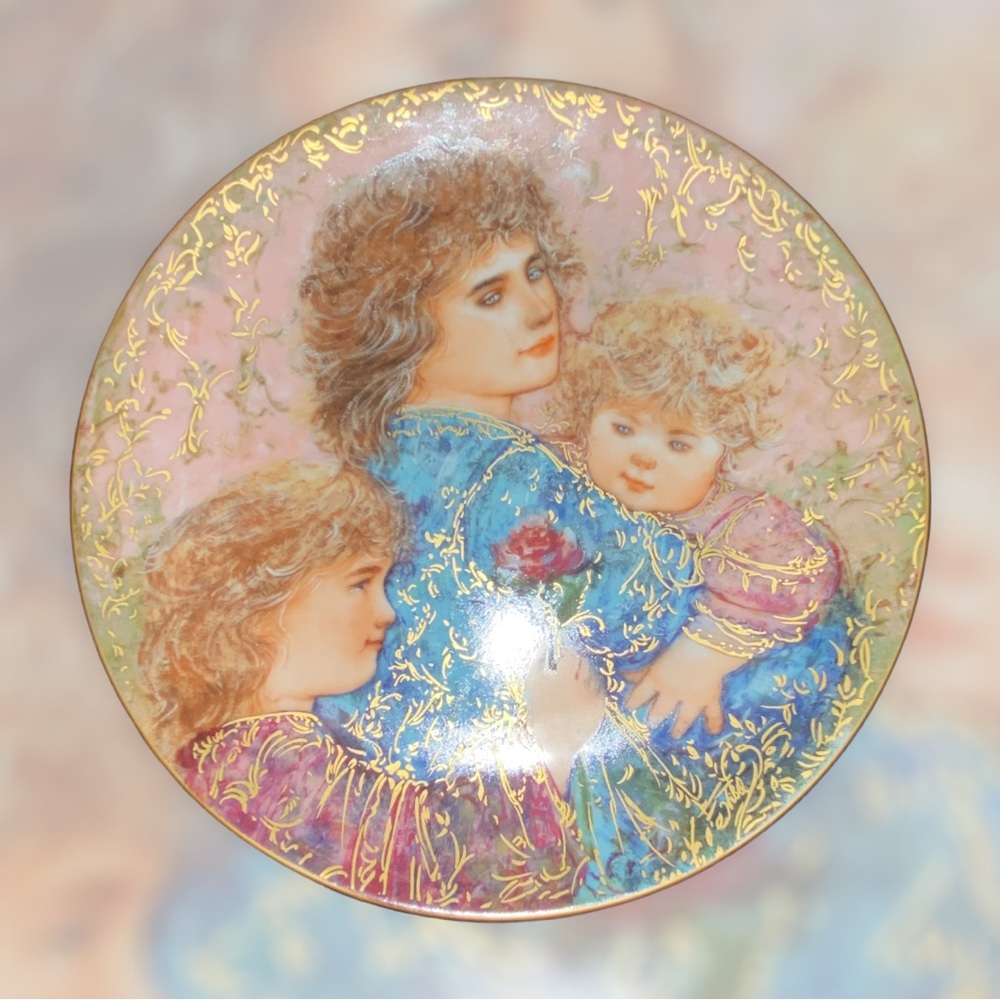 Edna Hibel Collector’s Plate by Knowles